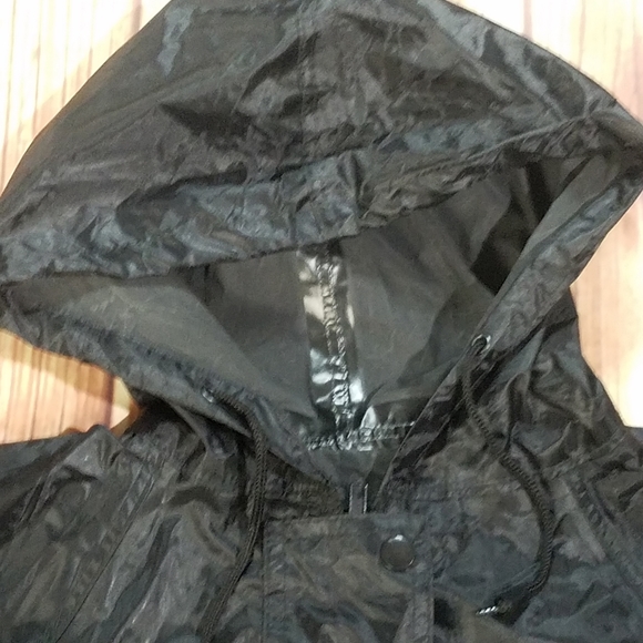 MOSSI Racing Jacket Waist Straps All Black 2013 Size M Button Zipz - Picture 3 of 9